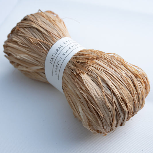 Natural Raffia: 100g (BEX)