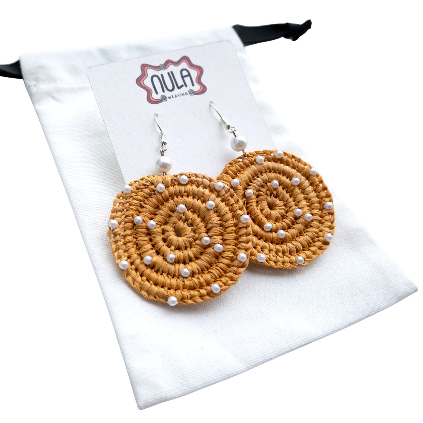 Yellow - Polka Dot Earrings